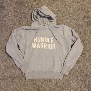 Spiritual Gangster Humble Warrior Gray Hoodie size S